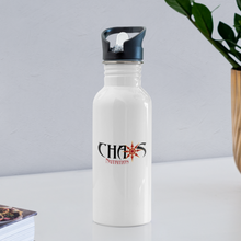 Chaos Nutrition Water Bottle - white
