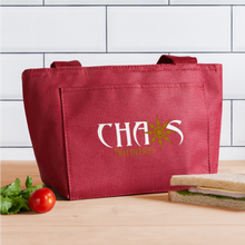 Chaos Nutrition Lunch Bag - red