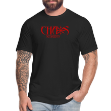 Eat Dirty Train Dirty, Black T- Shirt with Red Lettering - black