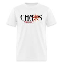 OG LOGO T-SHIRT with BLACK, RED and GOLD LOGO - white