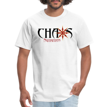 OG LOGO T-SHIRT with BLACK, RED and GOLD LOGO - white