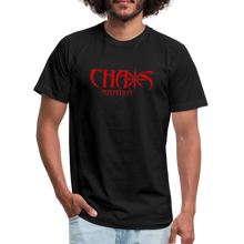OG Chaos T- Shirt Red Logo - black
