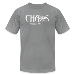 OG Chaos T- Shirt White Logo - slate