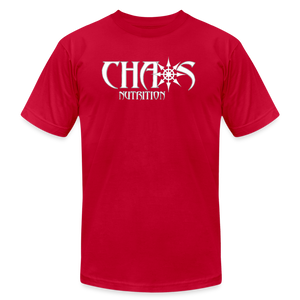 OG Chaos T- Shirt White Logo - red